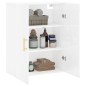 vidaXL Wandschrank Hochglanz-Weiß 69,5x34x90 cm vidaXL Wandschrank Hochglanz-Weiß 69,5x34x90 cm