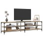vidaXL TV-Schrank Sonoma-Eiche 200x30x50 cm Holzwerkstoff und Metall vidaXL TV-Schrank Sonoma-Eiche 200x30x50 cm Holzwerkstoff und Metall