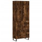 vidaXL Highboard Räuchereiche 69,5x34x180 cm Holzwerkstoff vidaXL Highboard Räuchereiche 69,5x34x180 cm Holzwerkstoff