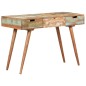vidaXL Schminktisch mit Spiegel 112x45x76 cm Altholz Massiv vidaXL Schminktisch mit Spiegel 112x45x76 cm Altholz Massiv
