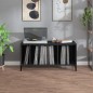 vidaXL Plattenschrank Schwarz 100x38x48 cm Holzwerkstoff vidaXL Plattenschrank Schwarz 100x38x48 cm Holzwerkstoff