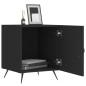 vidaXL Nachttische 2 Stk. Schwarz 40x40x50 cm Holzwerkstoff vidaXL Nachttische 2 Stk. Schwarz 40x40x50 cm Holzwerkstoff