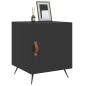 vidaXL Nachttische 2 Stk. Schwarz 40x40x50 cm Holzwerkstoff vidaXL Nachttische 2 Stk. Schwarz 40x40x50 cm Holzwerkstoff