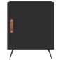 vidaXL Nachttische 2 Stk. Schwarz 40x40x50 cm Holzwerkstoff vidaXL Nachttische 2 Stk. Schwarz 40x40x50 cm Holzwerkstoff