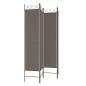 vidaXL 4-tlg. Paravent Anthrazit 160x220 cm Stoff vidaXL 4-tlg. Paravent Anthrazit 160x220 cm Stoff