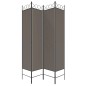 vidaXL 4-tlg. Paravent Anthrazit 160x220 cm Stoff vidaXL 4-tlg. Paravent Anthrazit 160x220 cm Stoff