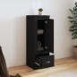 vidaXL Highboard Schwarz 36x35,5x103,5 cm Holzwerkstoff vidaXL Highboard Schwarz 36x35,5x103,5 cm Holzwerkstoff