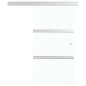 vidaXL Schiebetür mit Softclose ESG-Glas und Aluminium 90x205 cm vidaXL Schiebetür mit Softclose ESG-Glas und Aluminium 90x205 cm