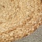 vidaXL Tischsets 4 Stk. Natur und Grau 38 cm Jute und Baumwolle vidaXL Tischsets 4 Stk. Natur und Grau 38 cm Jute und Baumwolle