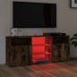 vidaXL TV-Schrank mit LED-Leuchten Räuchereiche 120x30x50 cm vidaXL TV-Schrank mit LED-Leuchten Räuchereiche 120x30x50 cm