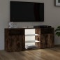 vidaXL TV-Schrank mit LED-Leuchten Räuchereiche 120x30x50 cm vidaXL TV-Schrank mit LED-Leuchten Räuchereiche 120x30x50 cm