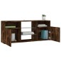 vidaXL TV-Schrank mit LED-Leuchten Räuchereiche 120x30x50 cm vidaXL TV-Schrank mit LED-Leuchten Räuchereiche 120x30x50 cm