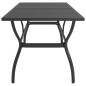 vidaXL Gartentisch Anthrazit 140x80x72 cm Stahl vidaXL Gartentisch Anthrazit 140x80x72 cm Stahl