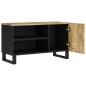 vidaXL TV-Schrank 80x33x46 cm Massivholz Mango & Holzwerkstoff vidaXL TV-Schrank 80x33x46 cm Massivholz Mango & Holzwerkstoff