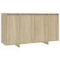 vidaXL Sideboard Sonoma-Eiche 135x41x75 cm Holzwerkstoff vidaXL Sideboard Sonoma-Eiche 135x41x75 cm Holzwerkstoff