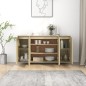 vidaXL Sideboard Sonoma-Eiche 135x41x75 cm Holzwerkstoff vidaXL Sideboard Sonoma-Eiche 135x41x75 cm Holzwerkstoff