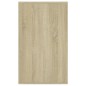 vidaXL Sideboard Sonoma-Eiche 135x41x75 cm Holzwerkstoff vidaXL Sideboard Sonoma-Eiche 135x41x75 cm Holzwerkstoff