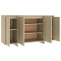vidaXL Sideboard Sonoma-Eiche 135x41x75 cm Holzwerkstoff vidaXL Sideboard Sonoma-Eiche 135x41x75 cm Holzwerkstoff
