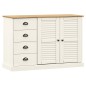 vidaXL Sideboard mit Schubladen VIGO 113x40x75 cm Massivholz Kiefer vidaXL Sideboard mit Schubladen VIGO 113x40x75 cm Massivholz Kiefer