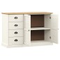 vidaXL Sideboard mit Schubladen VIGO 113x40x75 cm Massivholz Kiefer vidaXL Sideboard mit Schubladen VIGO 113x40x75 cm Massivholz Kiefer