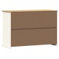 vidaXL Sideboard mit Schubladen VIGO 113x40x75 cm Massivholz Kiefer vidaXL Sideboard mit Schubladen VIGO 113x40x75 cm Massivholz Kiefer