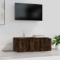 vidaXL TV-Schrank Räuchereiche 80x34x30 cm Holzwerkstoff vidaXL TV-Schrank Räuchereiche 80x34x30 cm Holzwerkstoff