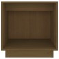 vidaXL Nachttisch Honigbraun 40x30x40 cm Massivholz Kiefer vidaXL Nachttisch Honigbraun 40x30x40 cm Massivholz Kiefer