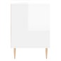 vidaXL TV-Schrank Hochglanz-Weiß 150x30x44,5 cm Holzwerkstoff vidaXL TV-Schrank Hochglanz-Weiß 150x30x44,5 cm Holzwerkstoff