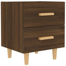 vidaXL Nachttisch Braun Eichen-Optik 40x35x47,5 cm