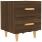vidaXL Nachttisch Braun Eichen-Optik 40x35x47,5 cm