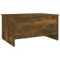 vidaXL Couchtisch Räuchereiche 80x55,5x41,5 cm Holzwerkstoff vidaXL Couchtisch Räuchereiche 80x55,5x41,5 cm Holzwerkstoff
