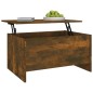 vidaXL Couchtisch Räuchereiche 80x55,5x41,5 cm Holzwerkstoff vidaXL Couchtisch Räuchereiche 80x55,5x41,5 cm Holzwerkstoff