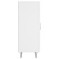 vidaXL Sideboard Weiß 34,5x34x90 cm Holzwerkstoff vidaXL Sideboard Weiß 34,5x34x90 cm Holzwerkstoff