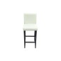 Barhocker 4 Stk. Weiß Kunstleder Barhocker 4 Stk. Weiß Kunstleder