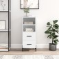 vidaXL Sideboard Weiß 34,5x34x90 cm Holzwerkstoff vidaXL Sideboard Weiß 34,5x34x90 cm Holzwerkstoff