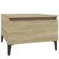vidaXL Beistelltisch Sonoma-Eiche 50x46x35 cm Holzwerkstoff vidaXL Beistelltisch Sonoma-Eiche 50x46x35 cm Holzwerkstoff