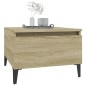 vidaXL Beistelltisch Sonoma-Eiche 50x46x35 cm Holzwerkstoff vidaXL Beistelltisch Sonoma-Eiche 50x46x35 cm Holzwerkstoff