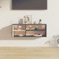vidaXL Wandschrank Grau 80x30x30 cm Massivholz Kiefer vidaXL Wandschrank Grau 80x30x30 cm Massivholz Kiefer