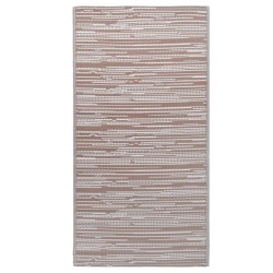 vidaXL Outdoor-Teppich Braun 190x290 cm PP