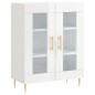 vidaXL Sideboard Hochglanz-Weiß 69,5x34x90 cm Holzwerkstoff vidaXL Sideboard Hochglanz-Weiß 69,5x34x90 cm Holzwerkstoff