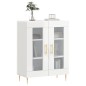 vidaXL Sideboard Hochglanz-Weiß 69,5x34x90 cm Holzwerkstoff vidaXL Sideboard Hochglanz-Weiß 69,5x34x90 cm Holzwerkstoff