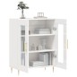 vidaXL Sideboard Hochglanz-Weiß 69,5x34x90 cm Holzwerkstoff vidaXL Sideboard Hochglanz-Weiß 69,5x34x90 cm Holzwerkstoff