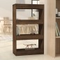 vidaXL Bücherregal/Raumteiler Braun Eichen-Optik 60x30x103 cm vidaXL Bücherregal/Raumteiler Braun Eichen-Optik 60x30x103 cm