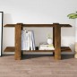 vidaXL Bücherregal Räuchereiche 100x30x51 cm Holzwerkstoff vidaXL Bücherregal Räuchereiche 100x30x51 cm Holzwerkstoff