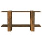vidaXL Bücherregal Räuchereiche 100x30x51 cm Holzwerkstoff vidaXL Bücherregal Räuchereiche 100x30x51 cm Holzwerkstoff