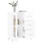 vidaXL Sideboard Hochglanz-Weiß 69,5x34x90 cm Holzwerkstoff vidaXL Sideboard Hochglanz-Weiß 69,5x34x90 cm Holzwerkstoff