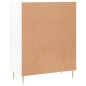 vidaXL Sideboard Hochglanz-Weiß 69,5x34x90 cm Holzwerkstoff vidaXL Sideboard Hochglanz-Weiß 69,5x34x90 cm Holzwerkstoff