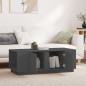 vidaXL Couchtisch Grau 110x50x40 cm Massivholz Kiefer vidaXL Couchtisch Grau 110x50x40 cm Massivholz Kiefer