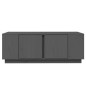 vidaXL Couchtisch Grau 110x50x40 cm Massivholz Kiefer vidaXL Couchtisch Grau 110x50x40 cm Massivholz Kiefer