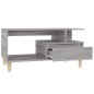 vidaXL Couchtisch Grau Sonoma 90x49x45 cm Holzwerkstoff vidaXL Couchtisch Grau Sonoma 90x49x45 cm Holzwerkstoff